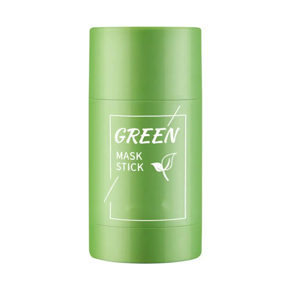 Spreadable Mud Mask Stick Hydrating Moisturizing Oil Control Exfoliating Deep Cleaning Pore Shrinking Green Tea Solid Mask