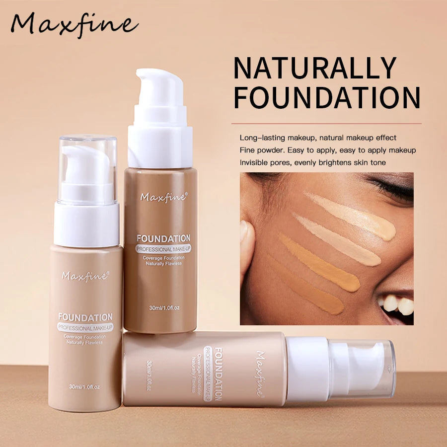 12-color liquid foundation, unparalleled wrinkle relieving and full coverage of high-definition liquid foundation, has a nourish
