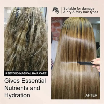 Collagen Keratin Hair Mask For Dry &amp; Damaged Hair Revitalizing Hair Straighten Soft Smooth Moisturize  Hair Treatment Hair Care