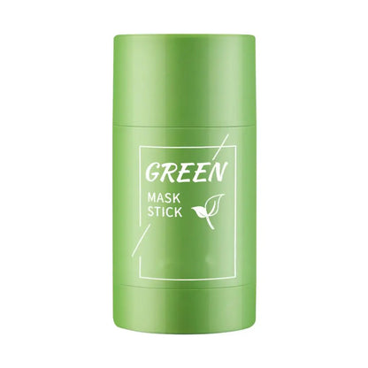 Spreadable Mud Mask Stick Hydrating Moisturizing Oil Control Exfoliating Deep Cleaning Pore Shrinking Green Tea Solid Mask