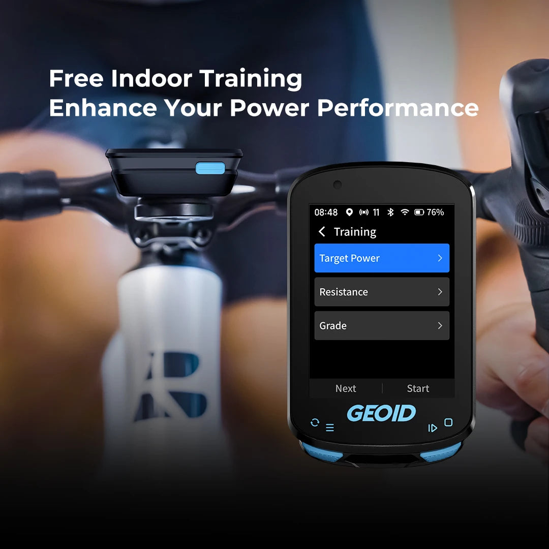 GEOID CC600 Smart Navigation Odometer Wireless Bicycle Speedometer Automatical WIFI ANT+ Bike Computer