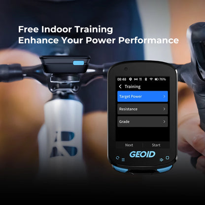 GEOID CC600 Smart Navigation Odometer Wireless Bicycle Speedometer Automatical WIFI ANT+ Bike Computer