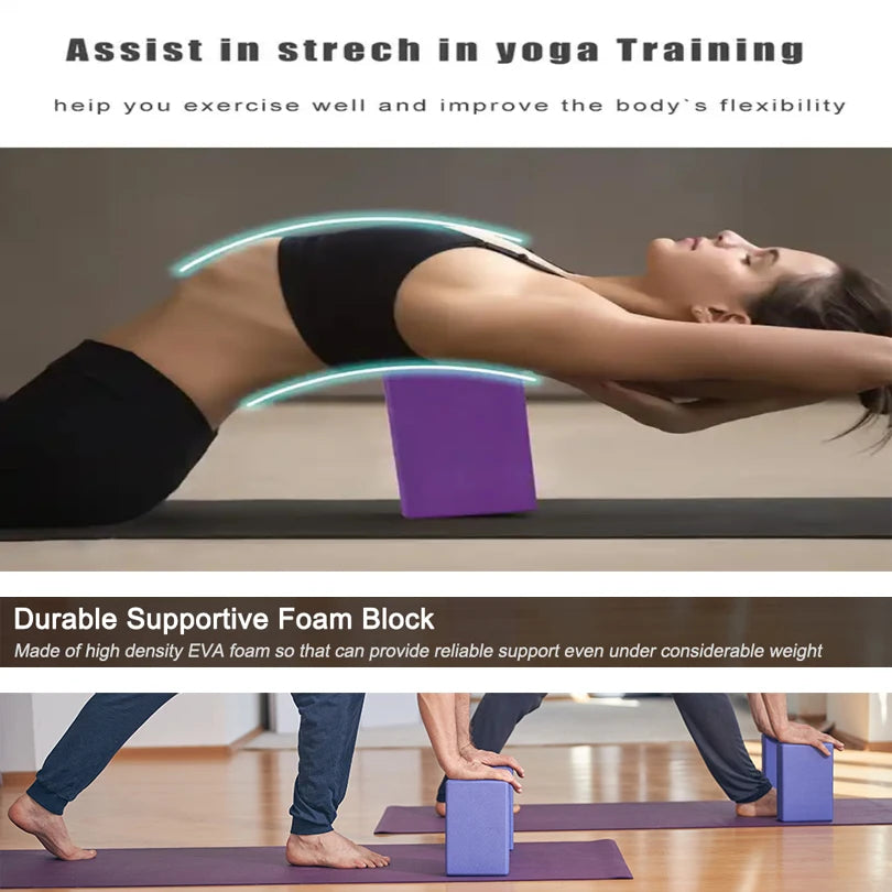 Yoga Blocks Building Cubes Pilates Bricks